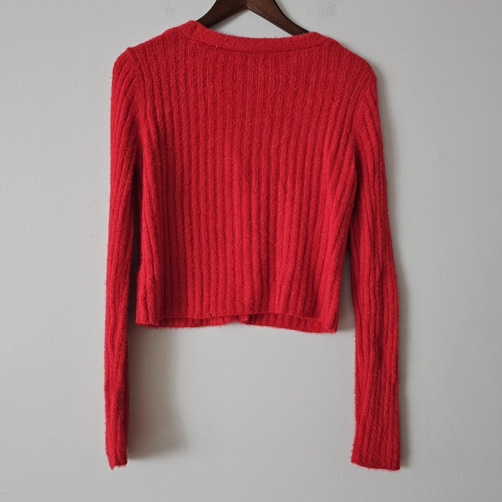 Sincerely Jules crop button sweater - Picture 2 of 4